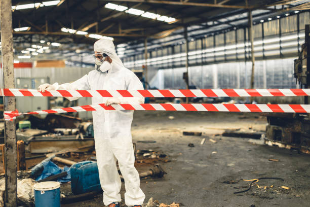 Professional Hoarding Cleanup technician working in Hanover, CT